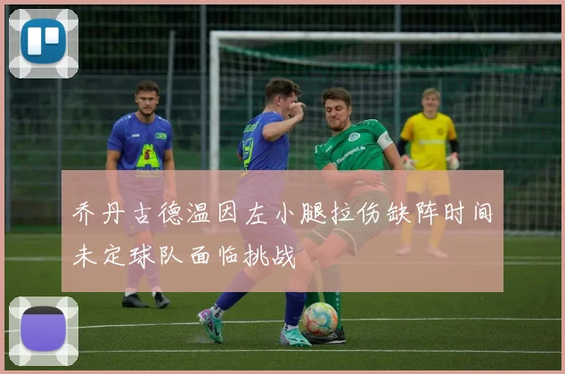 乔丹古德温因左小腿拉伤缺阵时间未定球队面临挑战